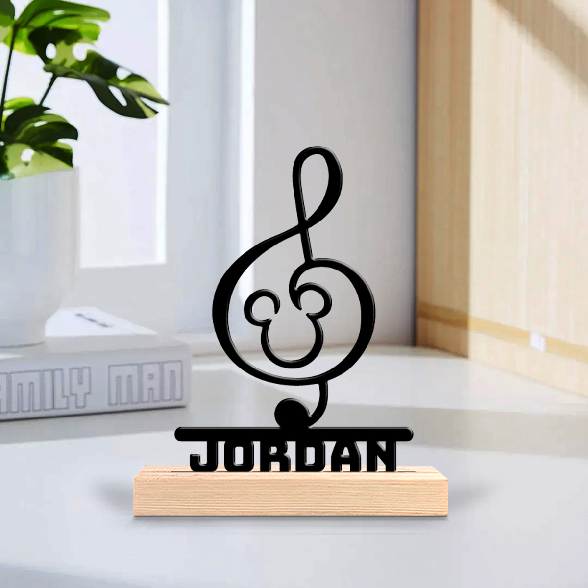 Home Office Gifts - قطعة واحدة من زخرفة فنية معدنية
