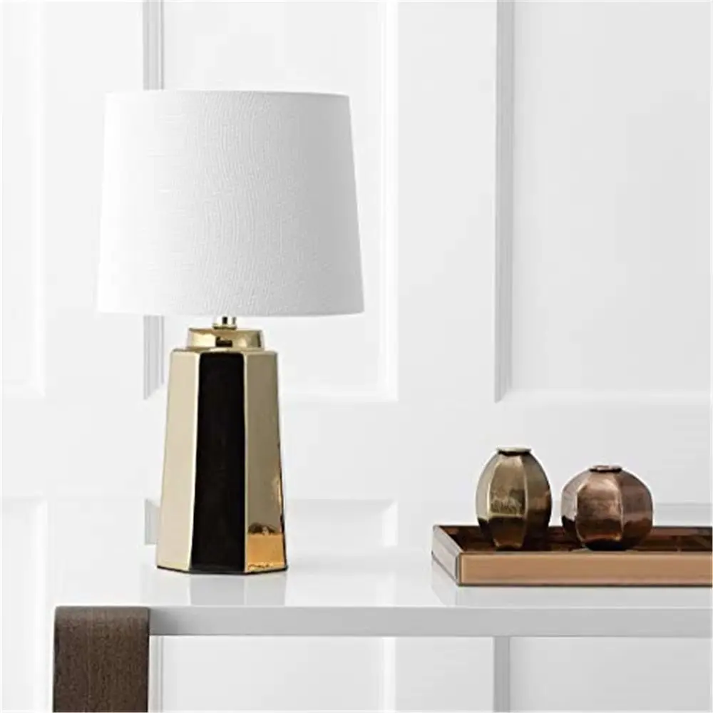 Home Office Lamp - مصباح طاولة LED مطلي بالذهب مقاس