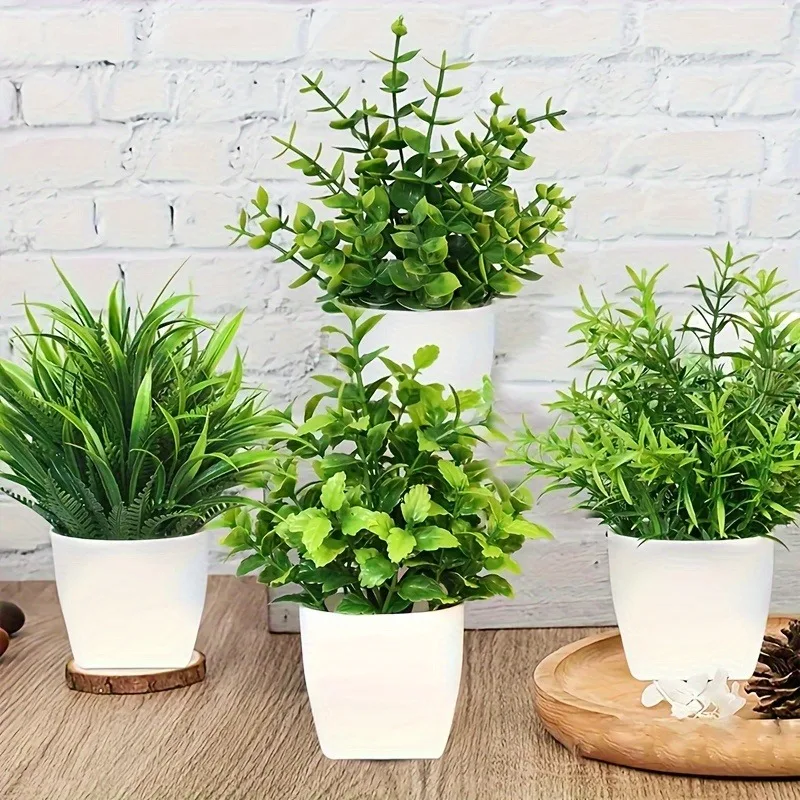 Plant Desk Mini - الجملة OEM/ODM نباتات اصطناعية صغيرة بوعاء