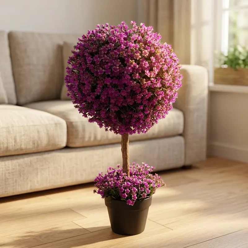 Plant Desk Mini - شجرة بونساي اصطناعية في وعاء للزينة