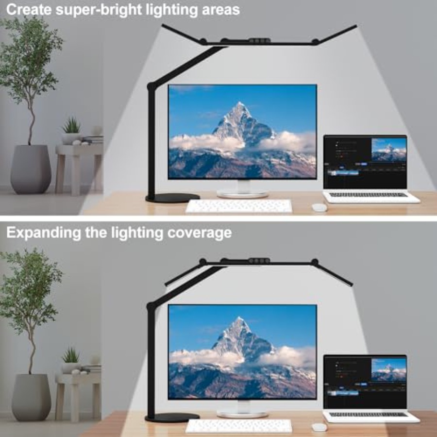 مصباح مكتب معماري مع إضاءة محي - مراجعة Home Office Lamp وسعره