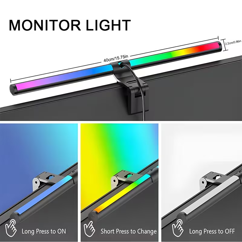 شريط إضاءة LED للشاشة مع جهاز  - مراجعة Home Office Lamp وسعره