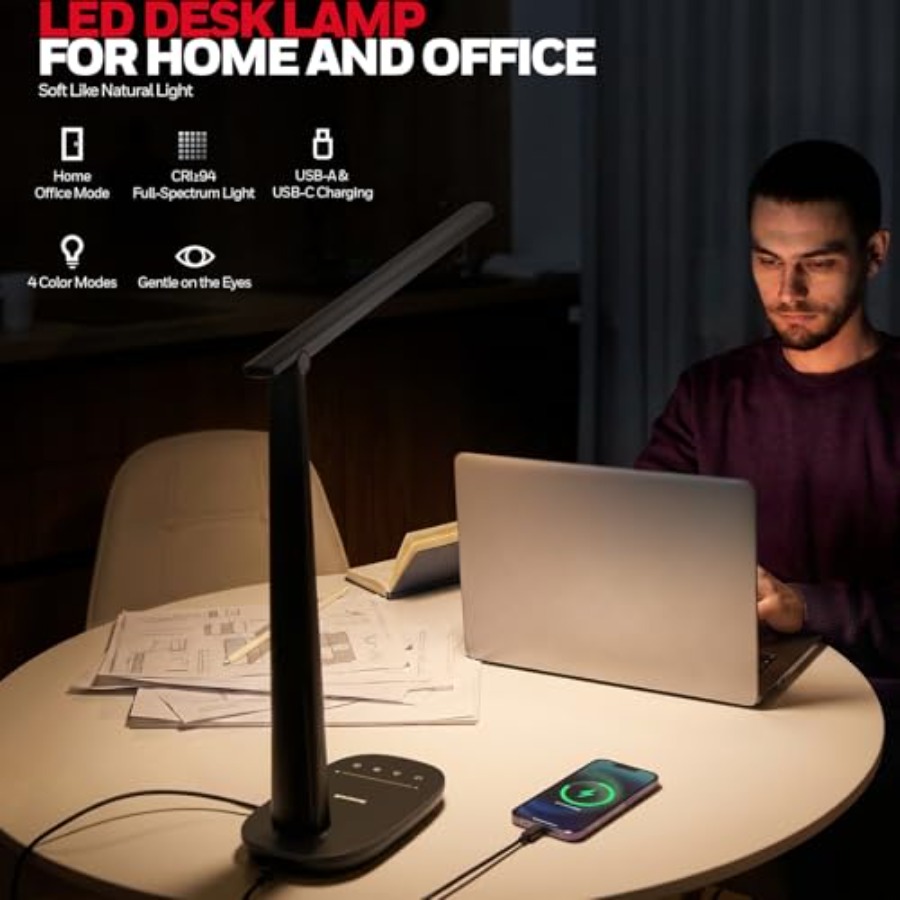 مصباح مكتب LED للمنزل والمكتب، - مراجعة Home Office Lamp وسعره