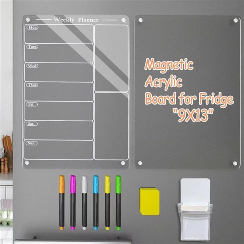 تقويم شفاف للثلاجة من CHCH مع  - مراجعة Magnetic Calendar Board وسعره