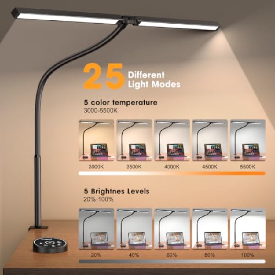 مصباح مكتب LED للمكتب والمنزل  - مراجعة Home Office Lamp وسعره