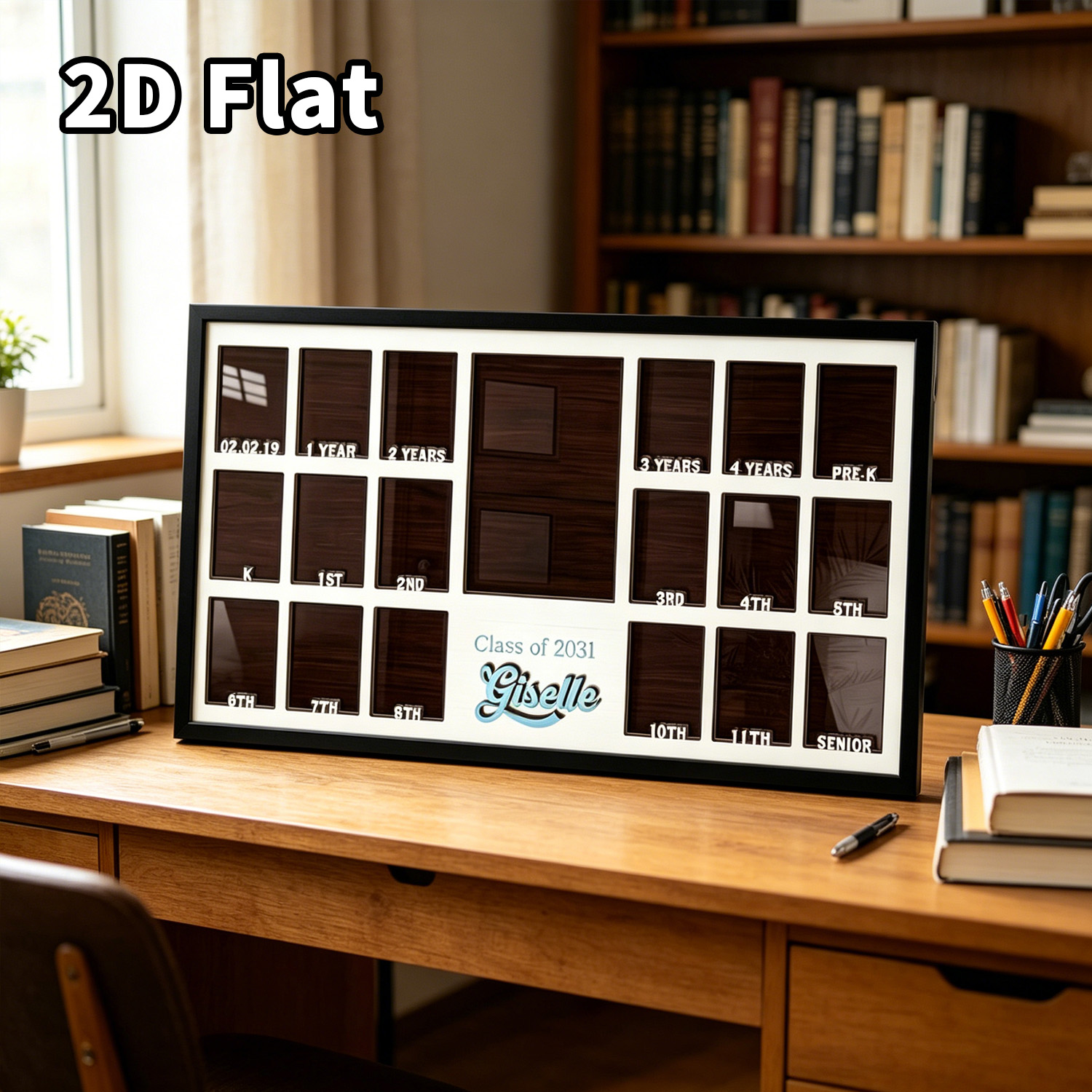 لوحة خشبية مخصصة للصور، ديكور  - مراجعة Home Office Gifts وسعره