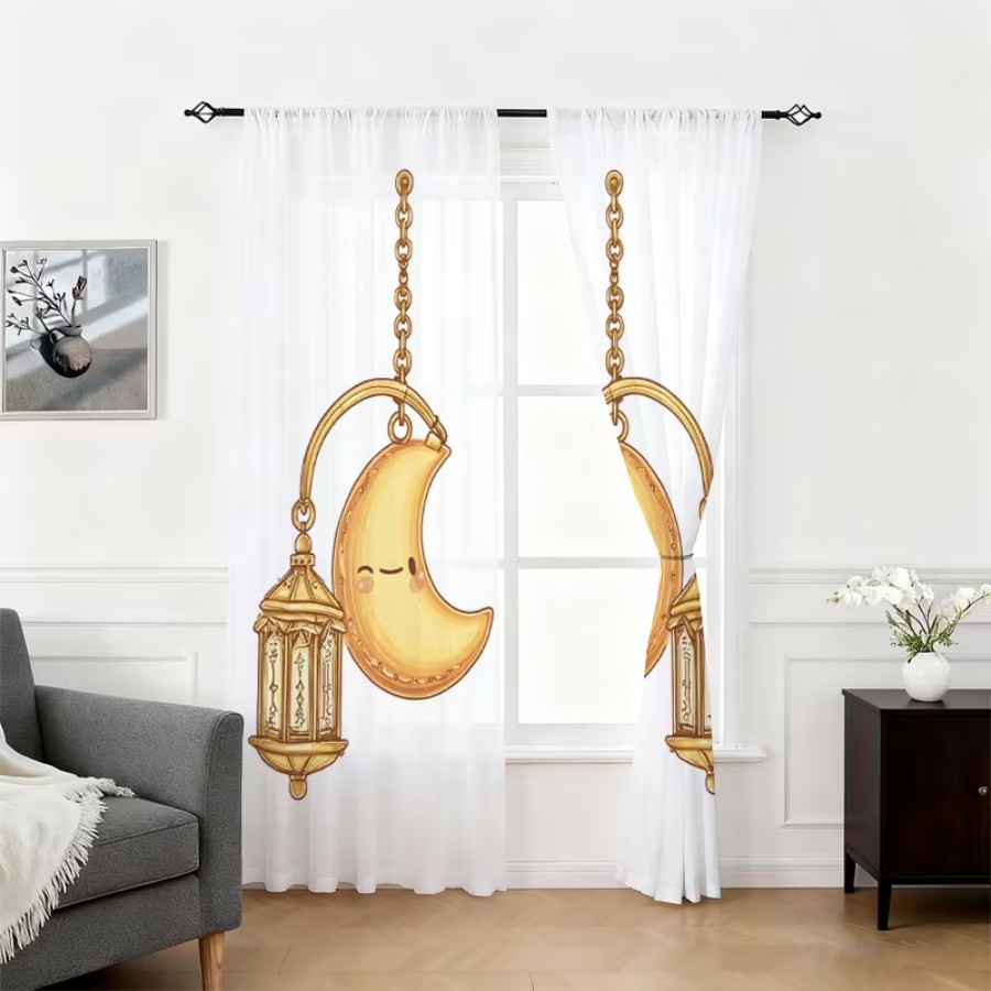 قطعتان من الستائر الشفافة المط - مراجعة Home Office Lamp وسعره