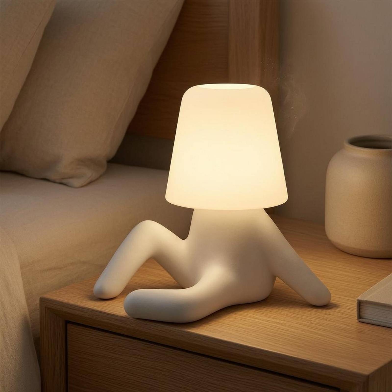 مصباح على شكل شخصية جالسة من ر - مراجعة Home Office Lamp وسعره