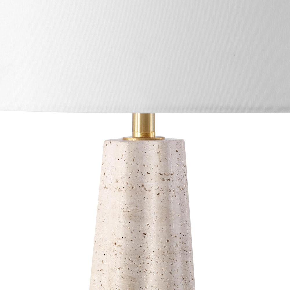 مصباح طاولة من الترافرتين/اللو - مراجعة Home Office Lamp وسعره