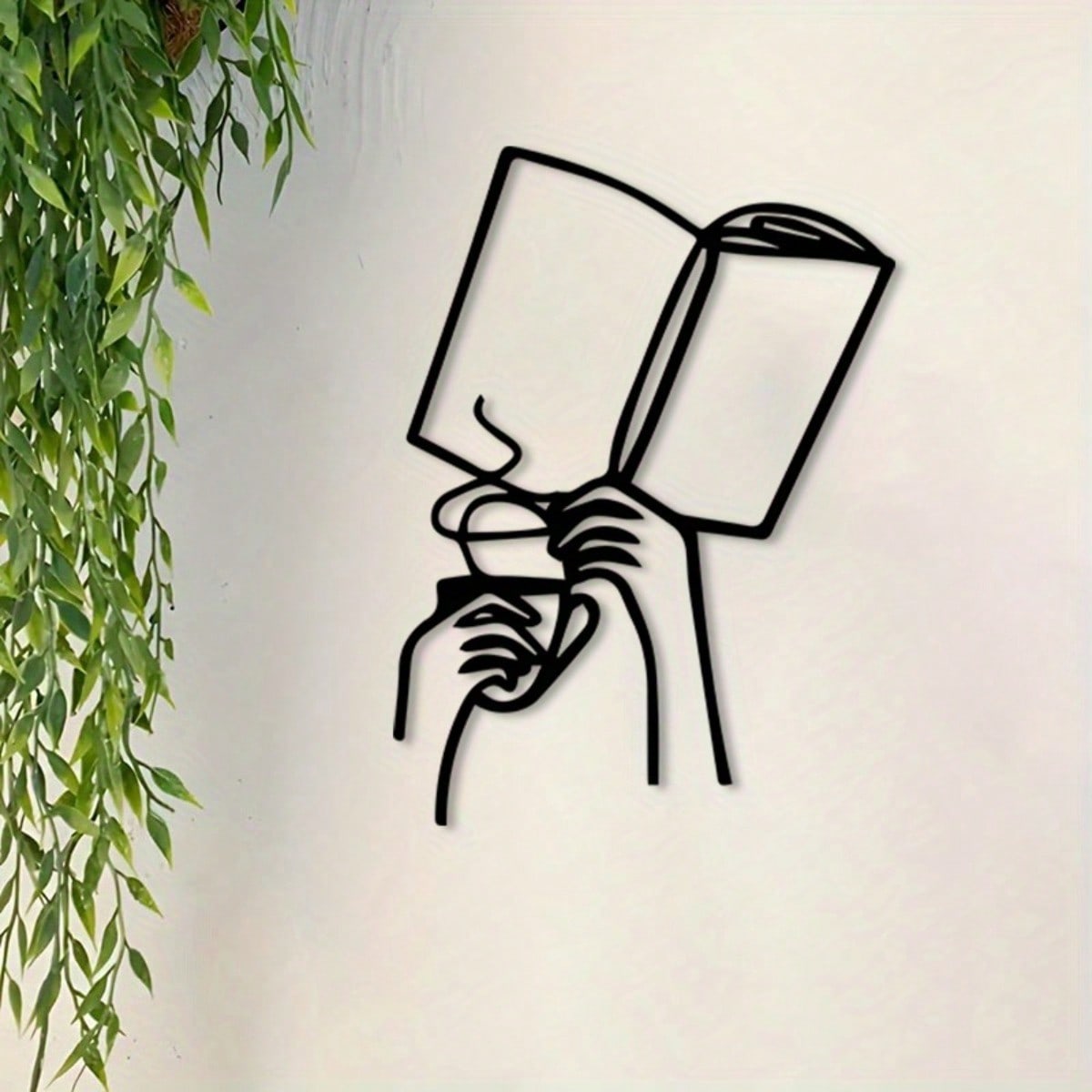 ديكور جداري معدني مطلي بالبودر - مراجعة Home Office And Library وسعره