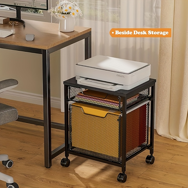 عربة ملفات متحركة، حامل طابعة  - مراجعة Rolling File Cart وسعره