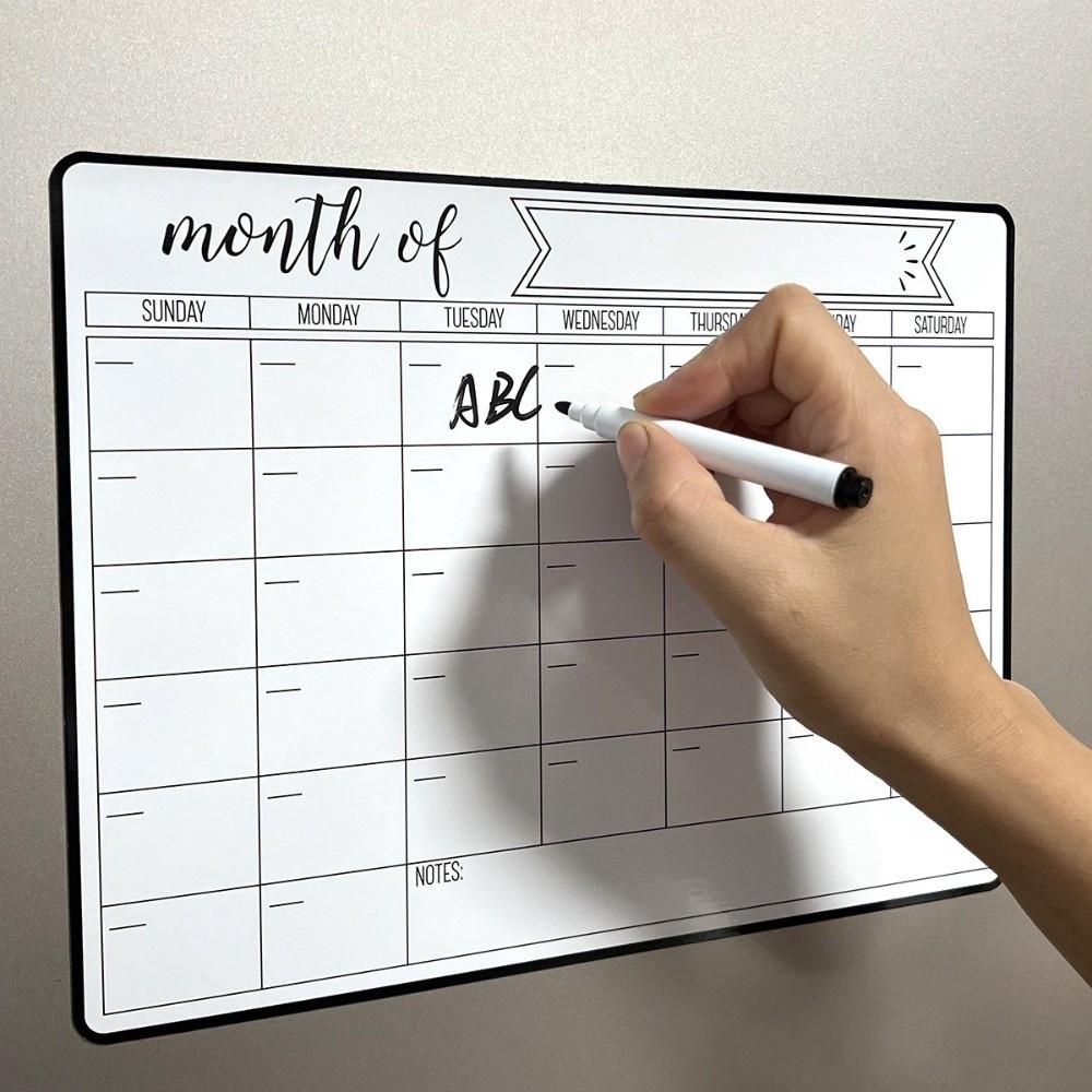 تقويم مغناطيسي جديد للمسح الجا - مراجعة Magnetic Calendar Board وسعره