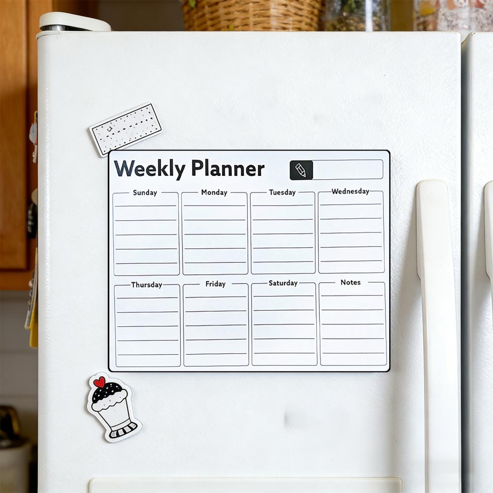 لوح تقويم شهري قابل لإعادة الا - مراجعة Magnetic Calendar Board وسعره