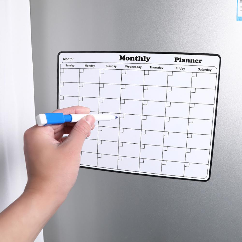 لوح تقويم شهري قابل لإعادة الا - مراجعة Magnetic Calendar Board وسعره