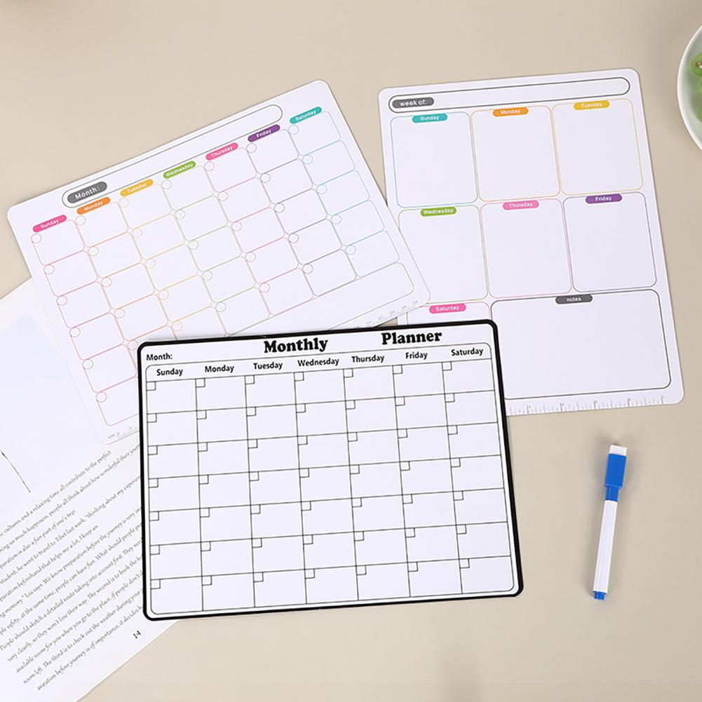 لوح تقويم شهري قابل لإعادة الا - مراجعة Magnetic Calendar Board وسعره