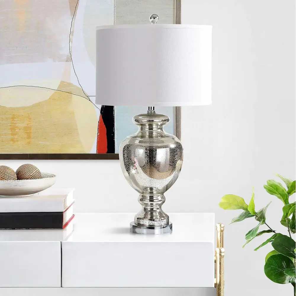 مصباح طاولة من الزجاج المتشقق  - مراجعة Home Office Lamp وسعره