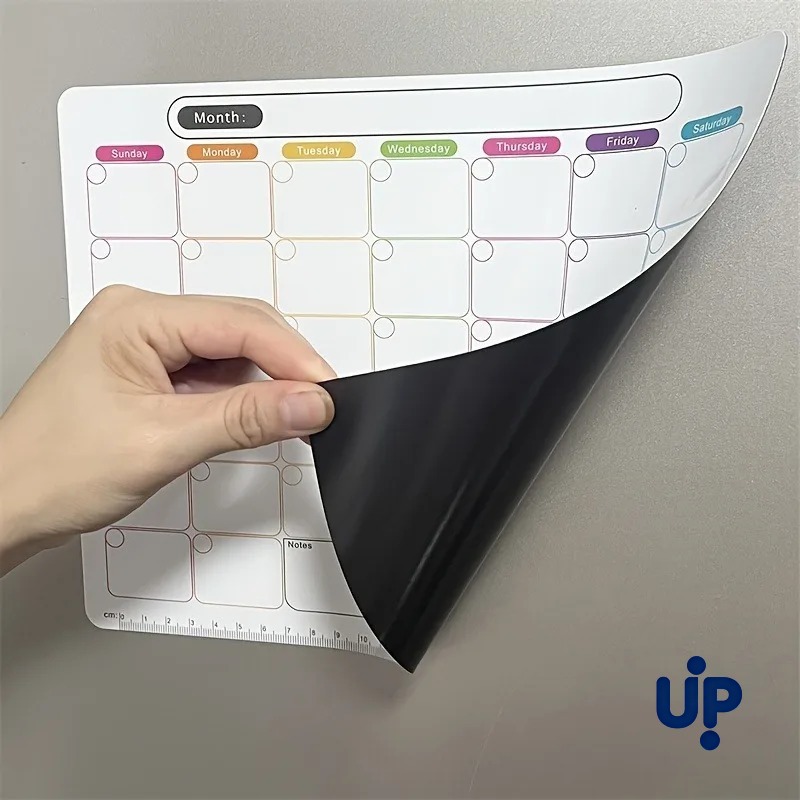 مغناطيس ثلاجة، مخطط شهري وأسبو - مراجعة Magnetic Calendar Board وسعره