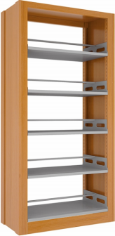 أرفف كتب مزدوجة الجوانب مباشرة - مراجعة Home Office And Library وسعره
