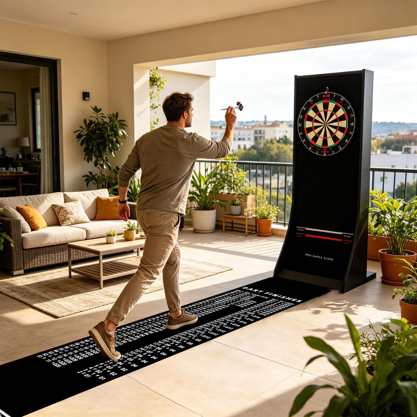 بساط دارت غير قابل للانزلاق مع - مراجعة Home Office Rug وسعره