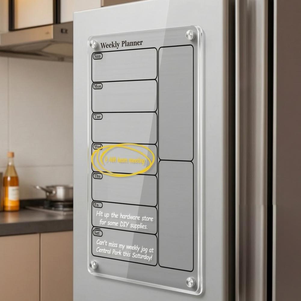 منظم جدول مغناطيسي، تقويم مغنا - مراجعة Magnetic Calendar Board وسعره