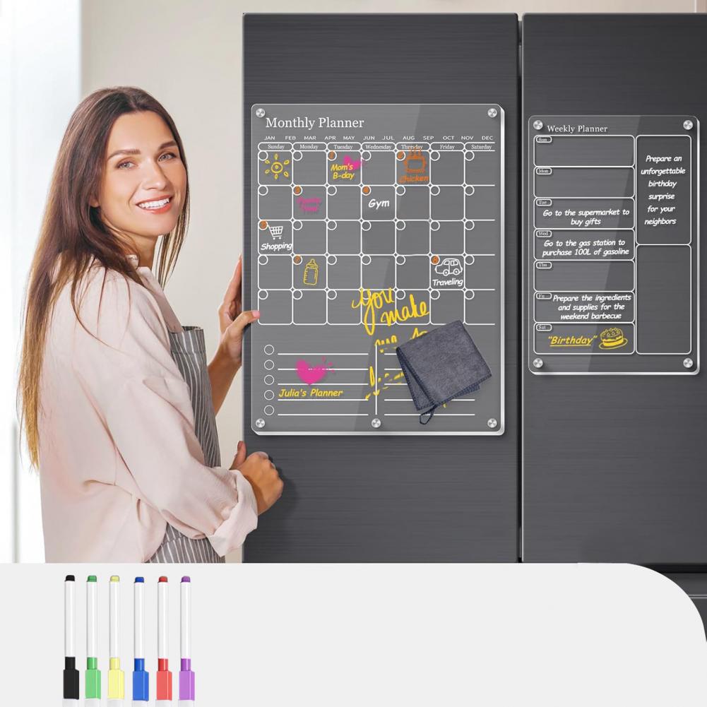 منظم جدول مغناطيسي، تقويم مغنا - مراجعة Magnetic Calendar Board وسعره