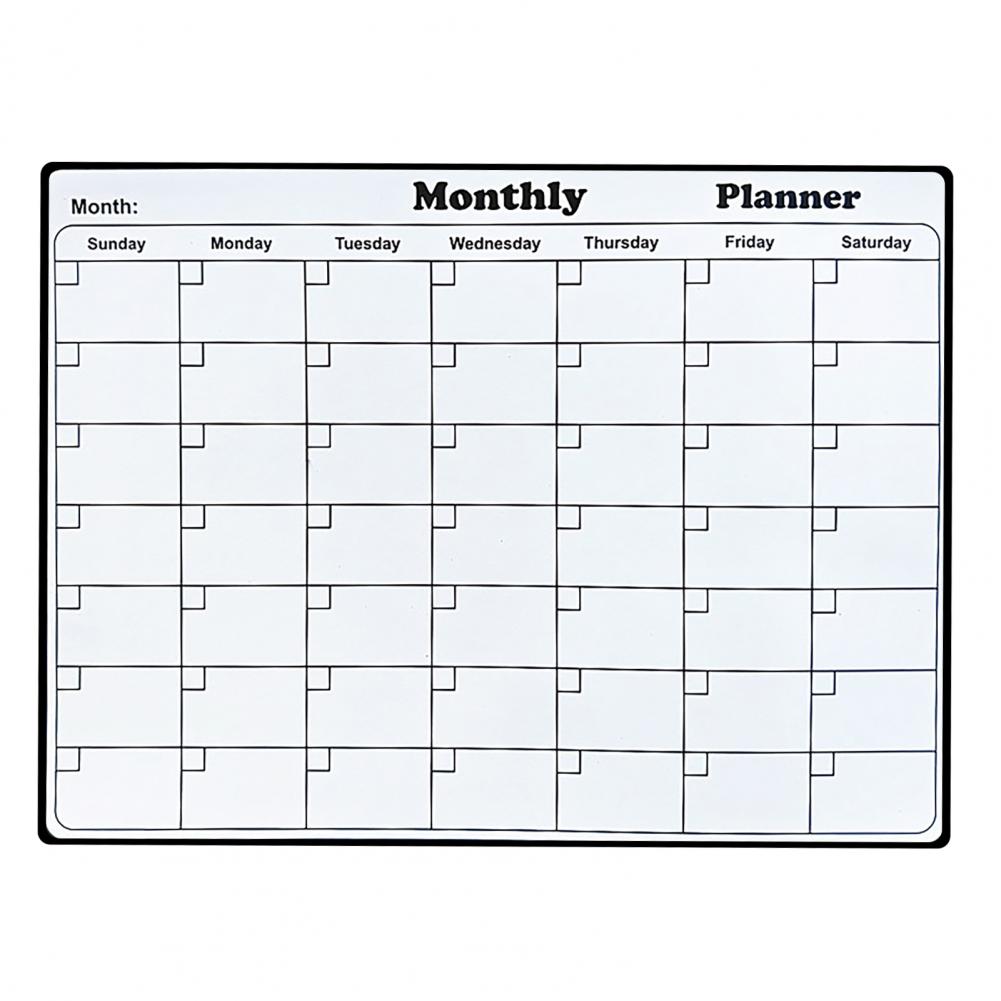 لوح مغناطيسي قابل للمسح الجاف  - مراجعة Magnetic Calendar Board وسعره